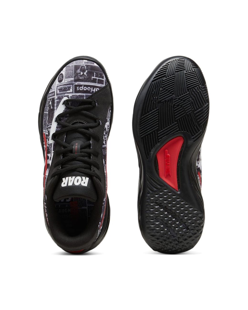 PUMA Black All-Pro Nitro Media Day Basketball Shoes, /For All Time for men