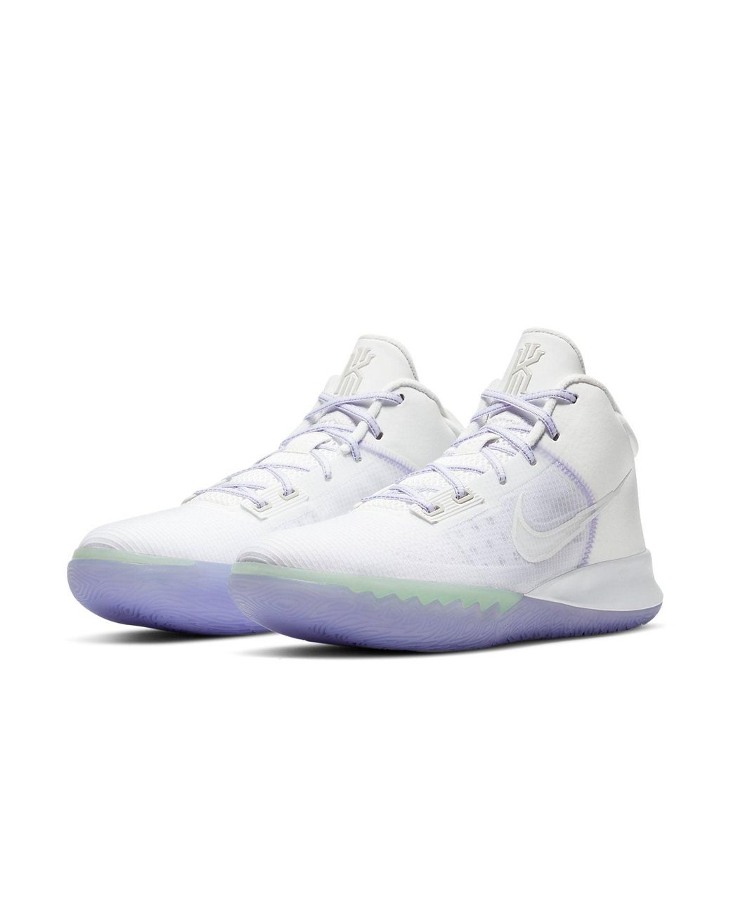Nike White Kyrie Flytrap 4 Ep Pulse' for men