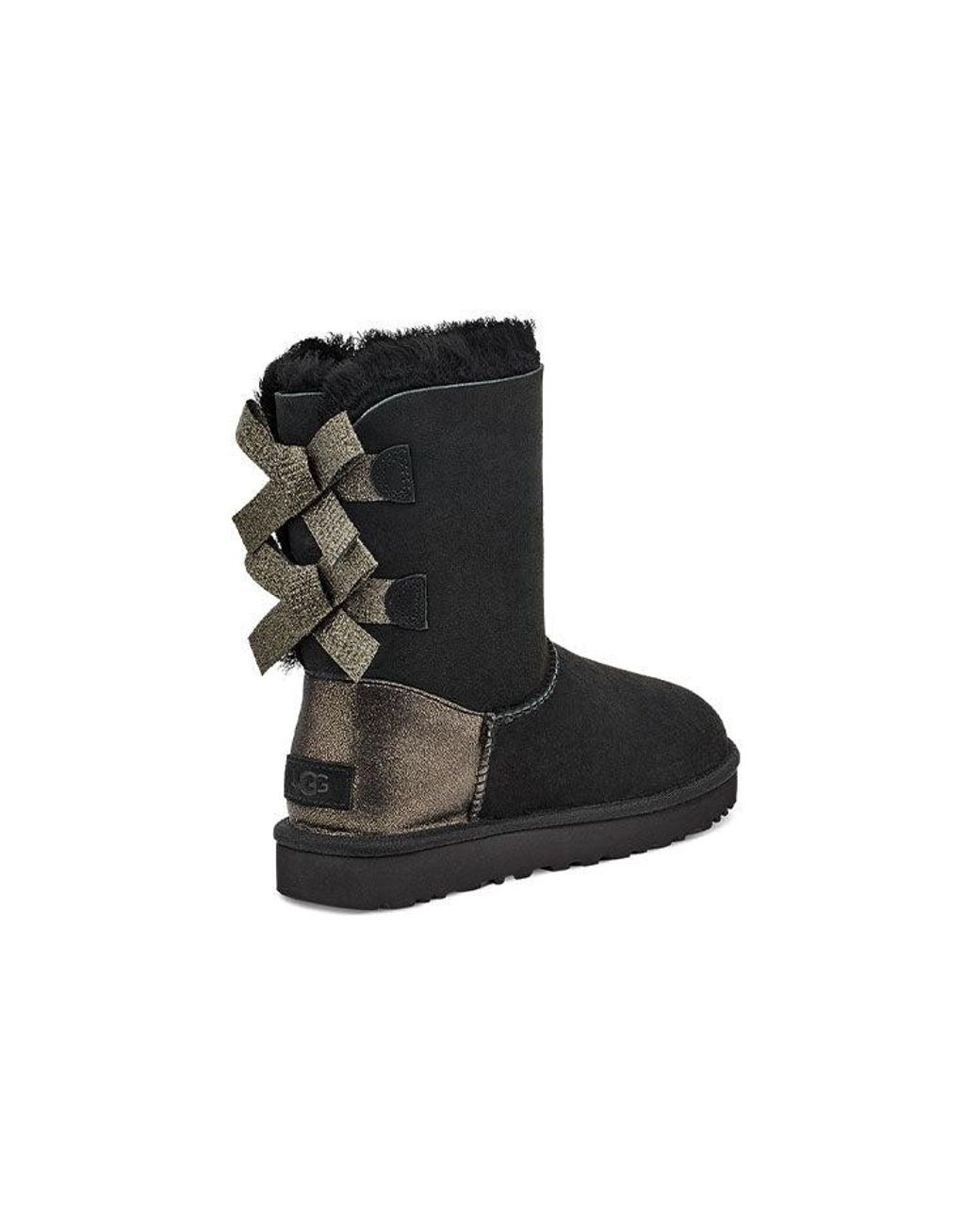 Ugg Black (Wmns) Bailey Bow Glitz