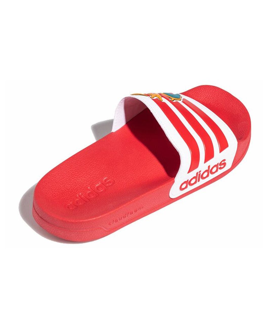 adidas Pokmon X Neo Adilette Shower Red Shoe 'red White' | Lyst