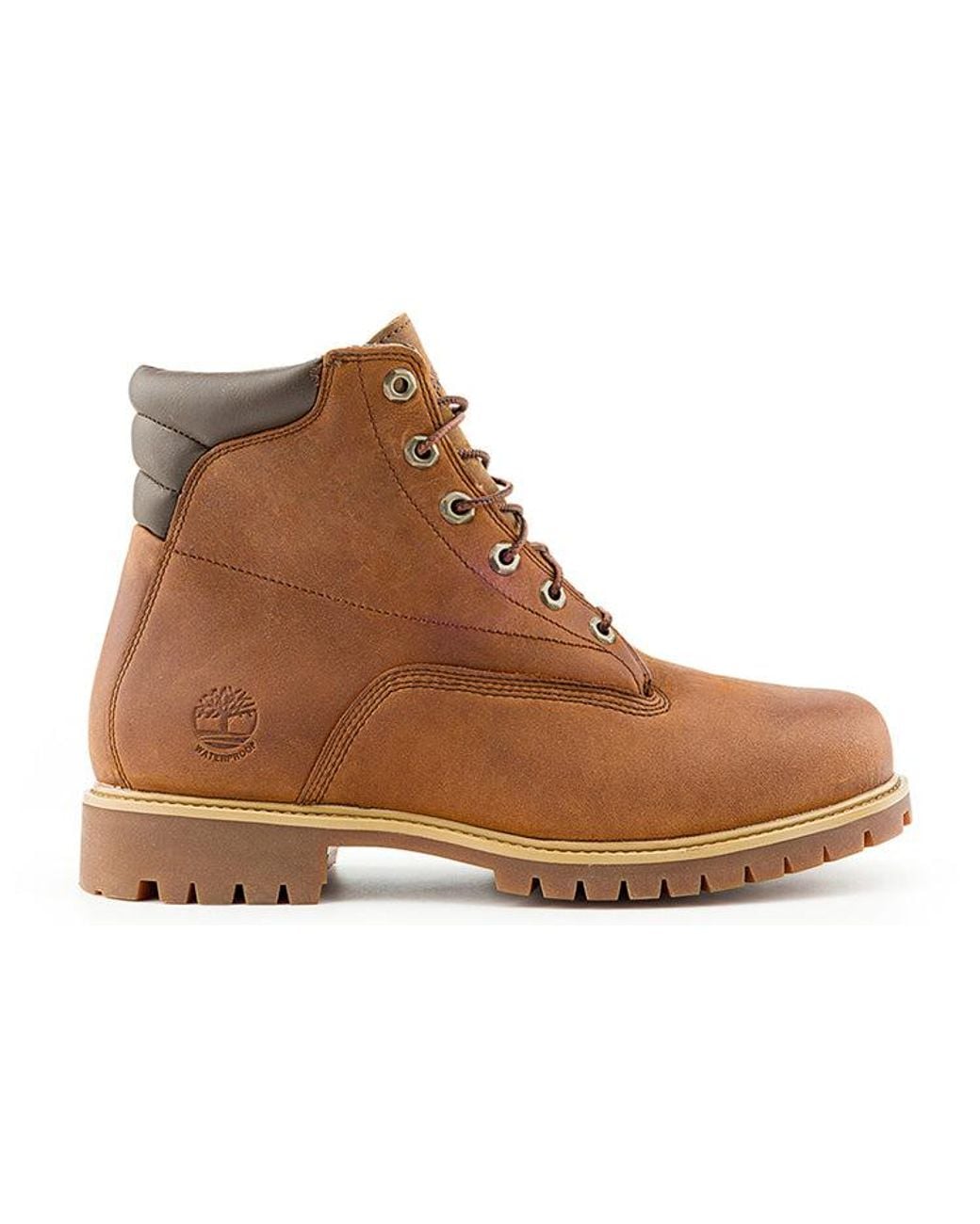 Timberland Brown 6-Inch Alburn Wide-Fit Boots for men
