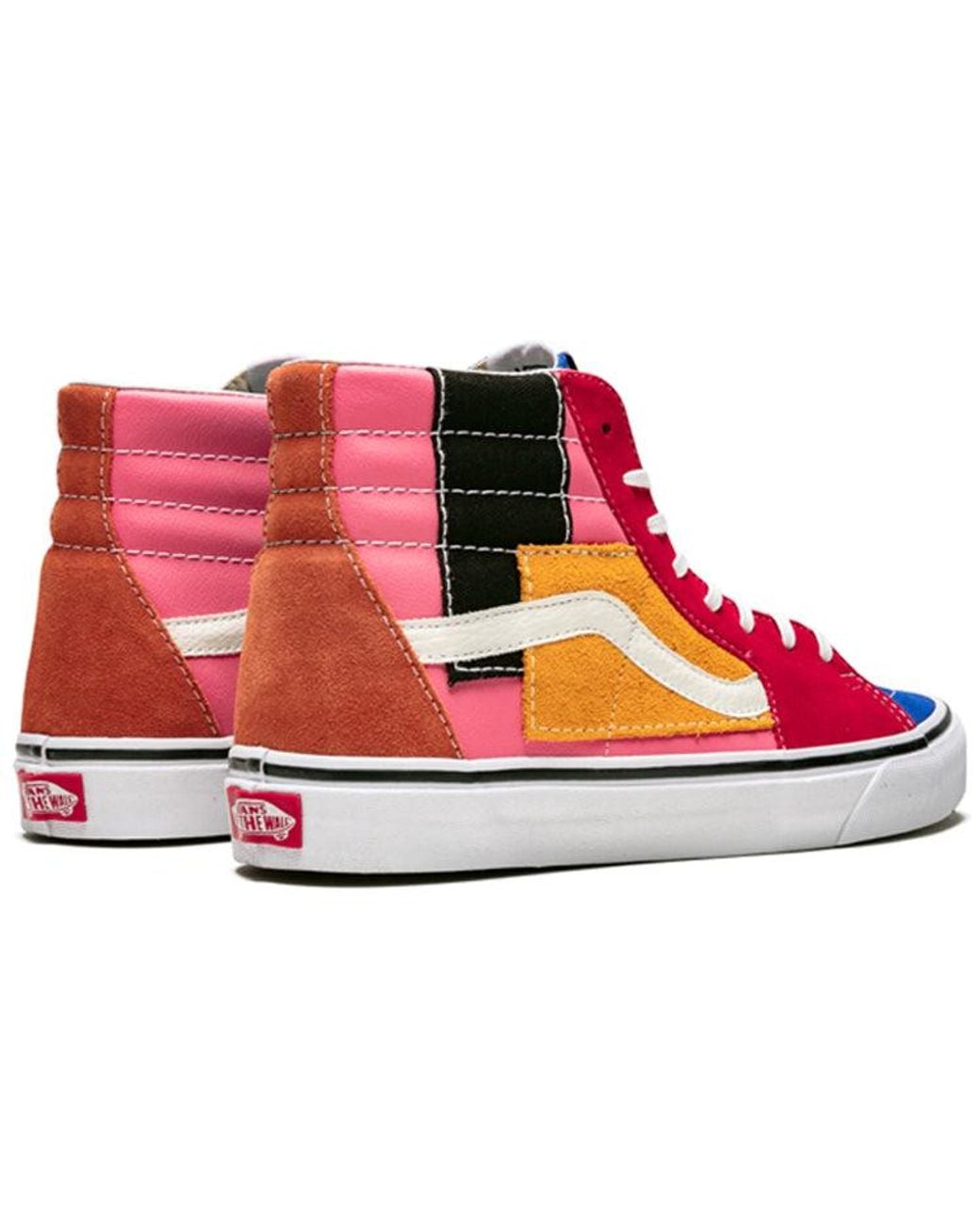 Vans Blue Sk8-Hi 'Patchwork' for men