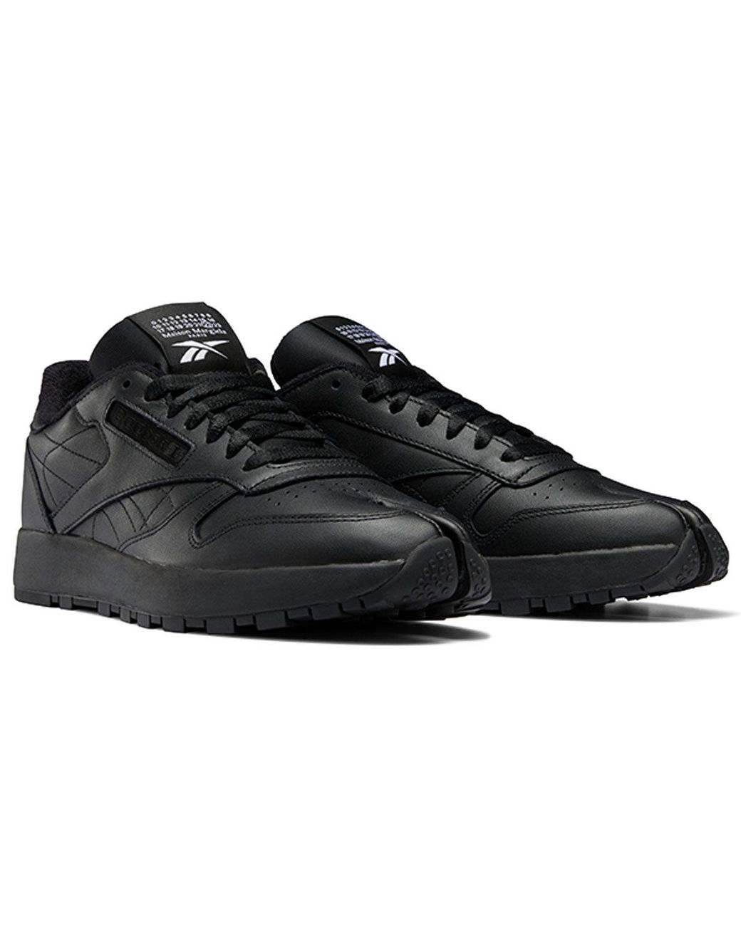 Reebok Black Maison Margiela X Classic Leather Tabi for men