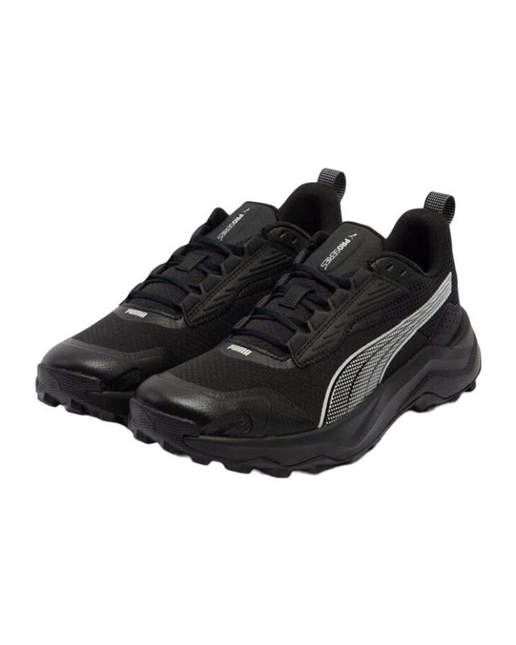 PUMA Black Obstruct Profoam Dark' for men