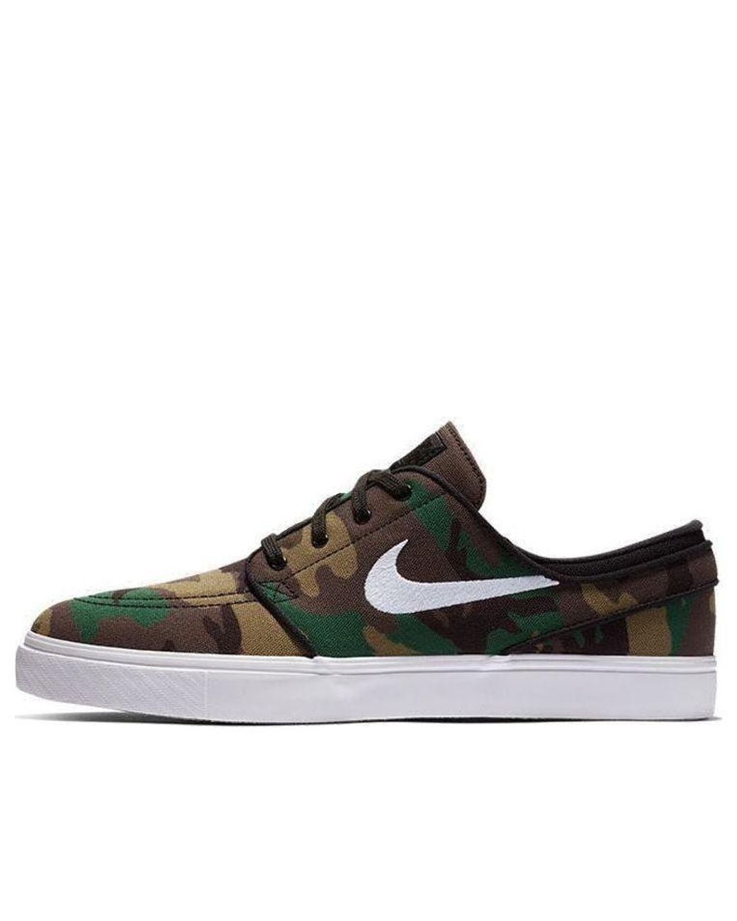 Nike Brown Zoom Stefan Janoski Cnvs 'Camo' for men
