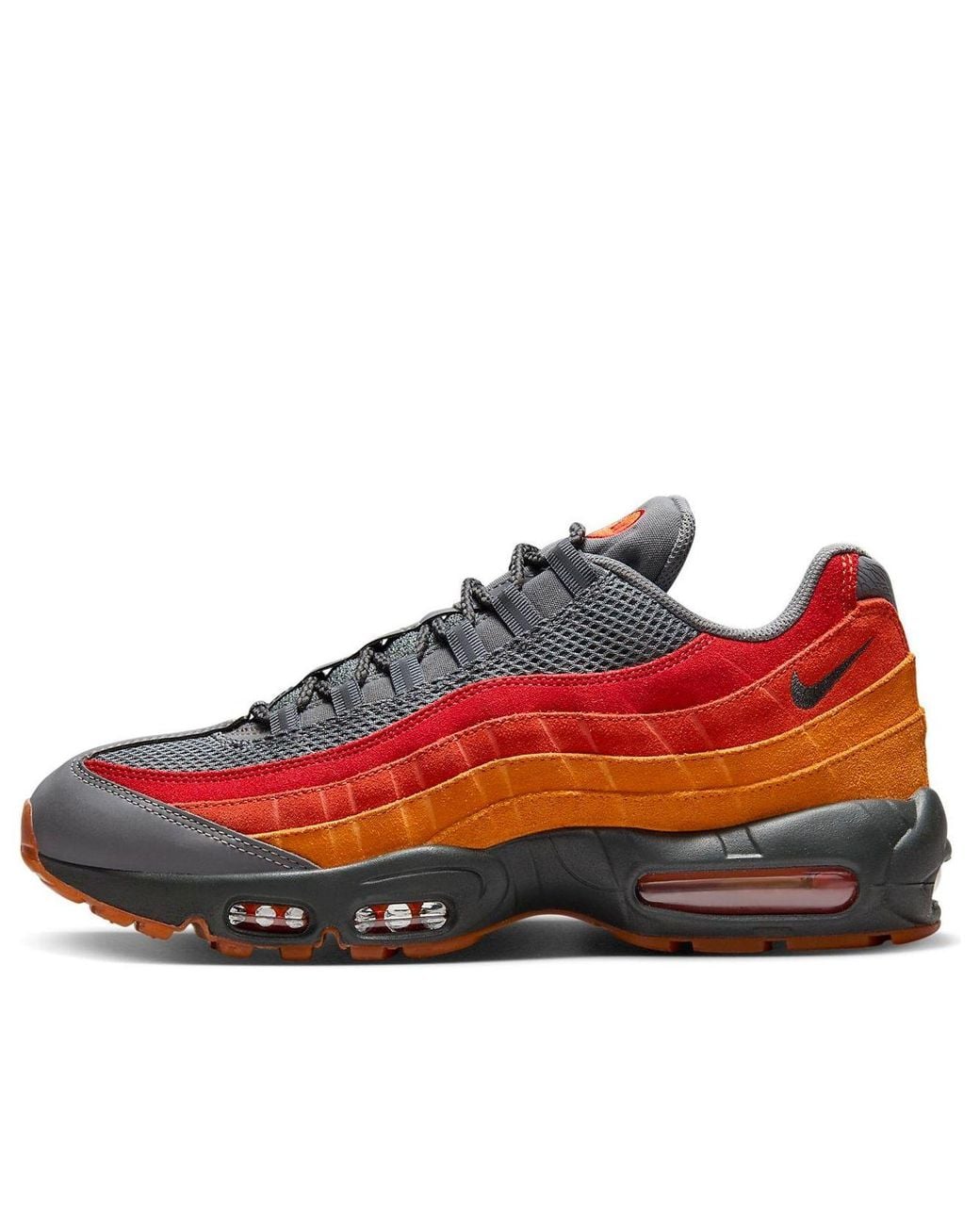 Nike Red Air Max 95 Premium 'Atlanta' for men