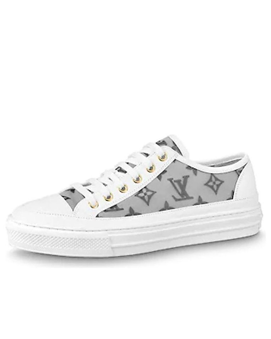 white sneakers lv