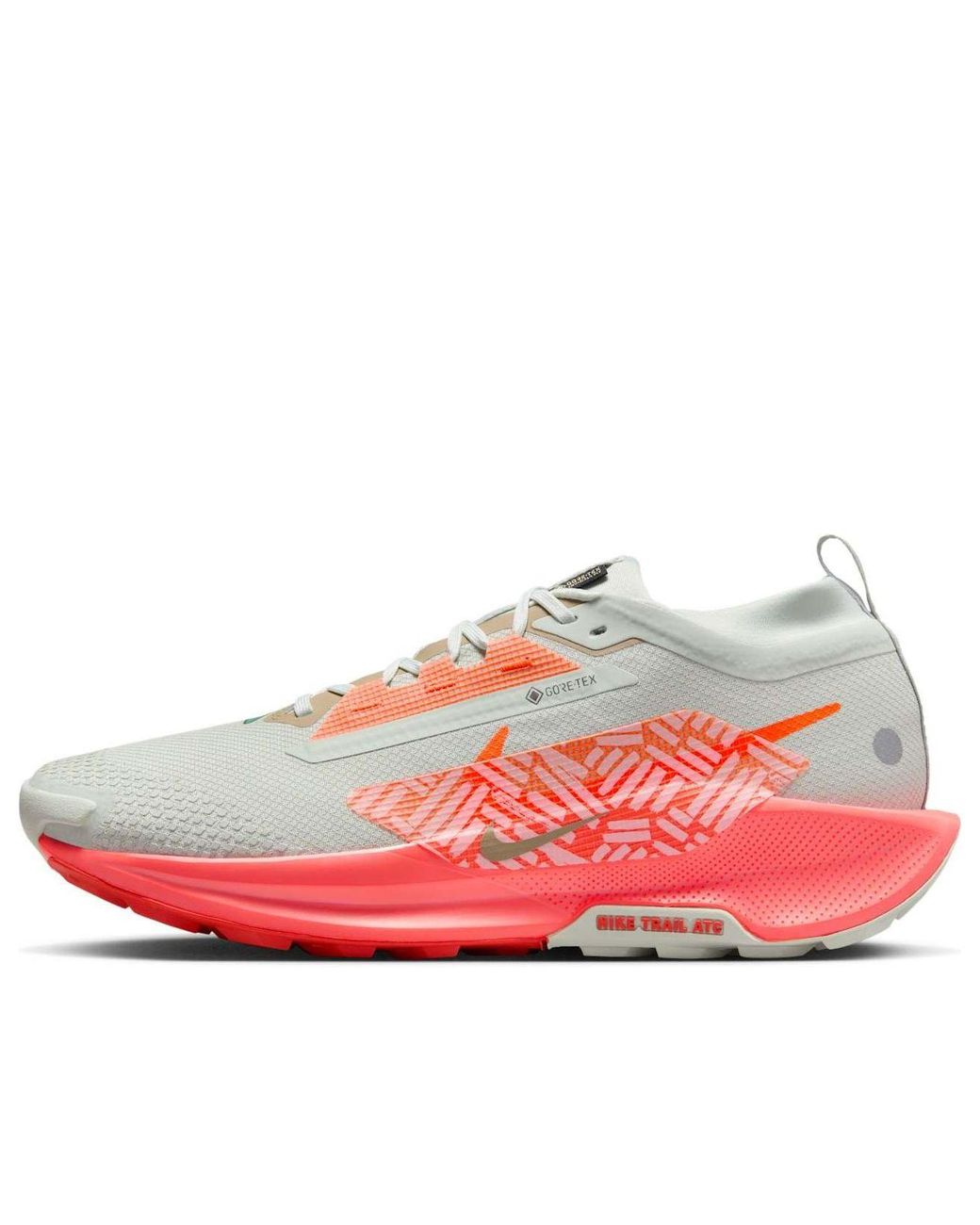 Nike Red React Pegasus Trail 5 Gore-Tex Light Wild Mango' for men