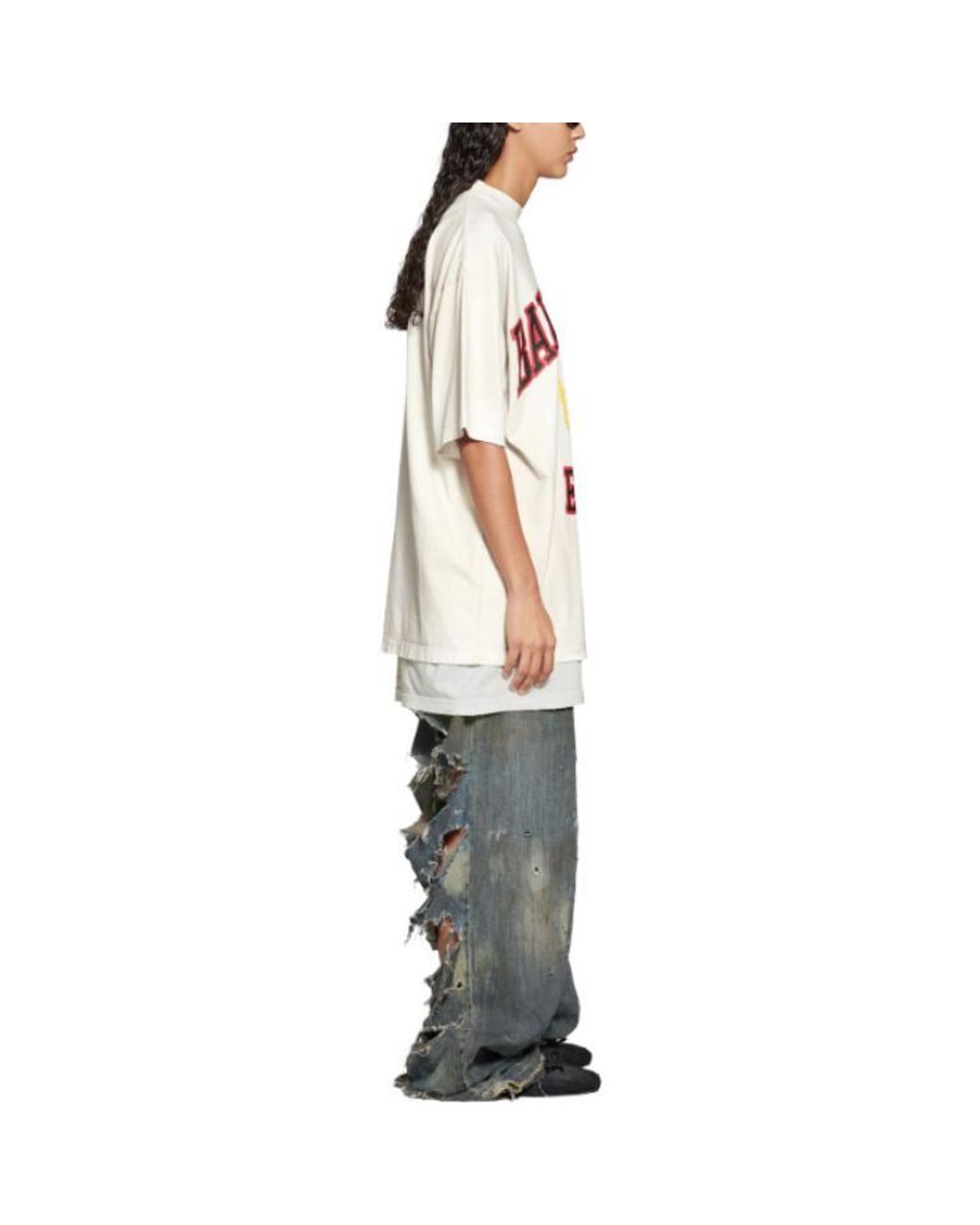Balenciaga White Est. 1917 Crest Logo T-Shirt