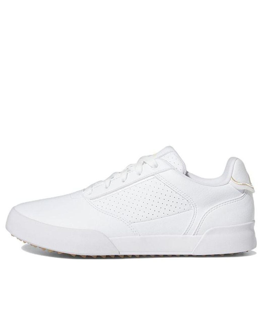 Adidas White (Wmns) Retrocross Spikeless Golf Shoes 'Cloud'