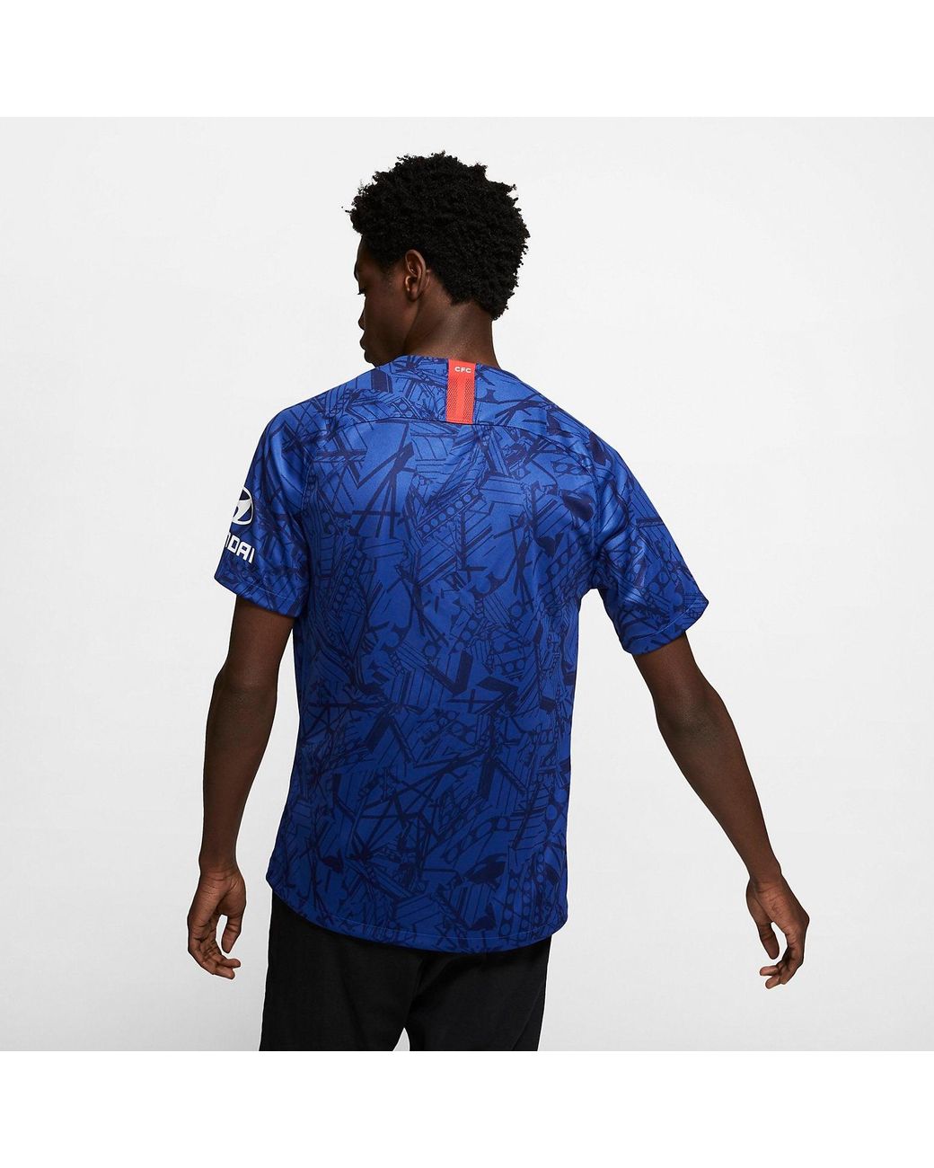 Nike Blue Chelsea Fc 19-20 Home Football Shirt Jersey for men