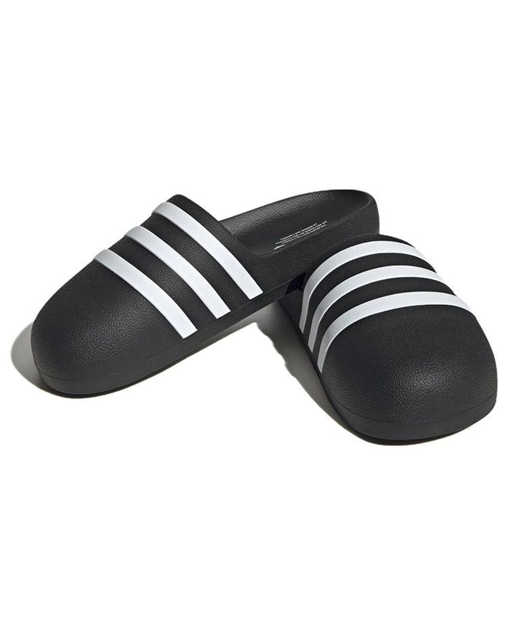 Adidas Black Adifom Adilette Slide for men