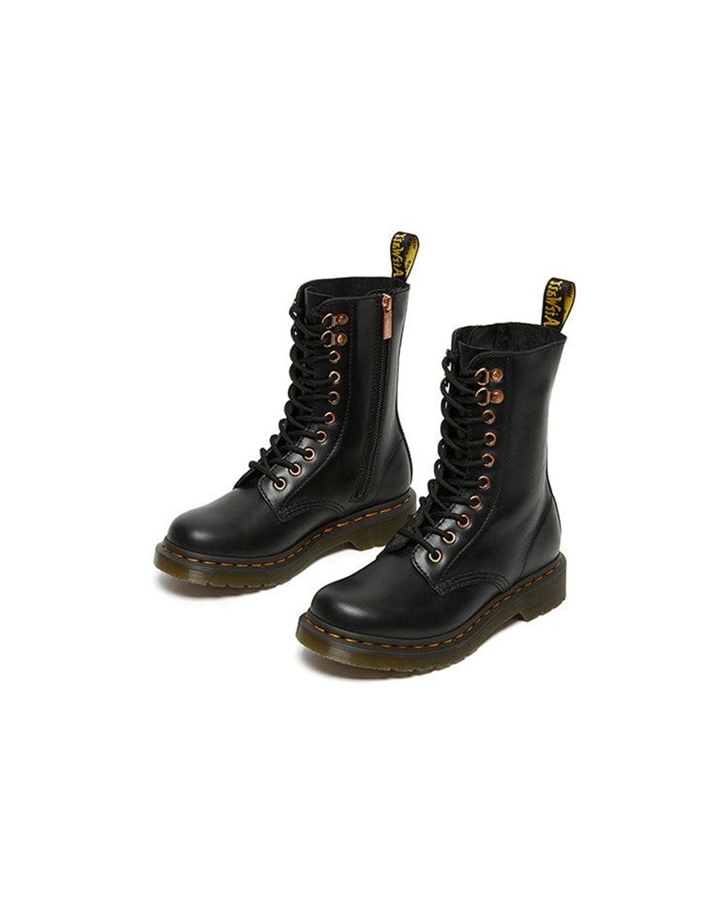 Dr. Martens Black (Wmns) 1490 Hdw Wanama Martin Boots