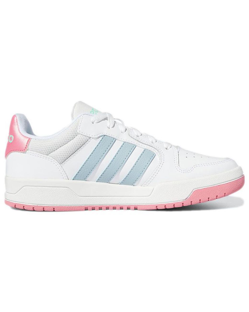 adidas Neo Entrap Cozy Wear-resistant Skate Shoes 'white Pink Blue' | Lyst