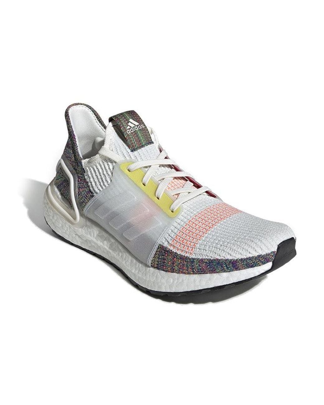 Adidas White Ultraboost 19 'Pride' for men