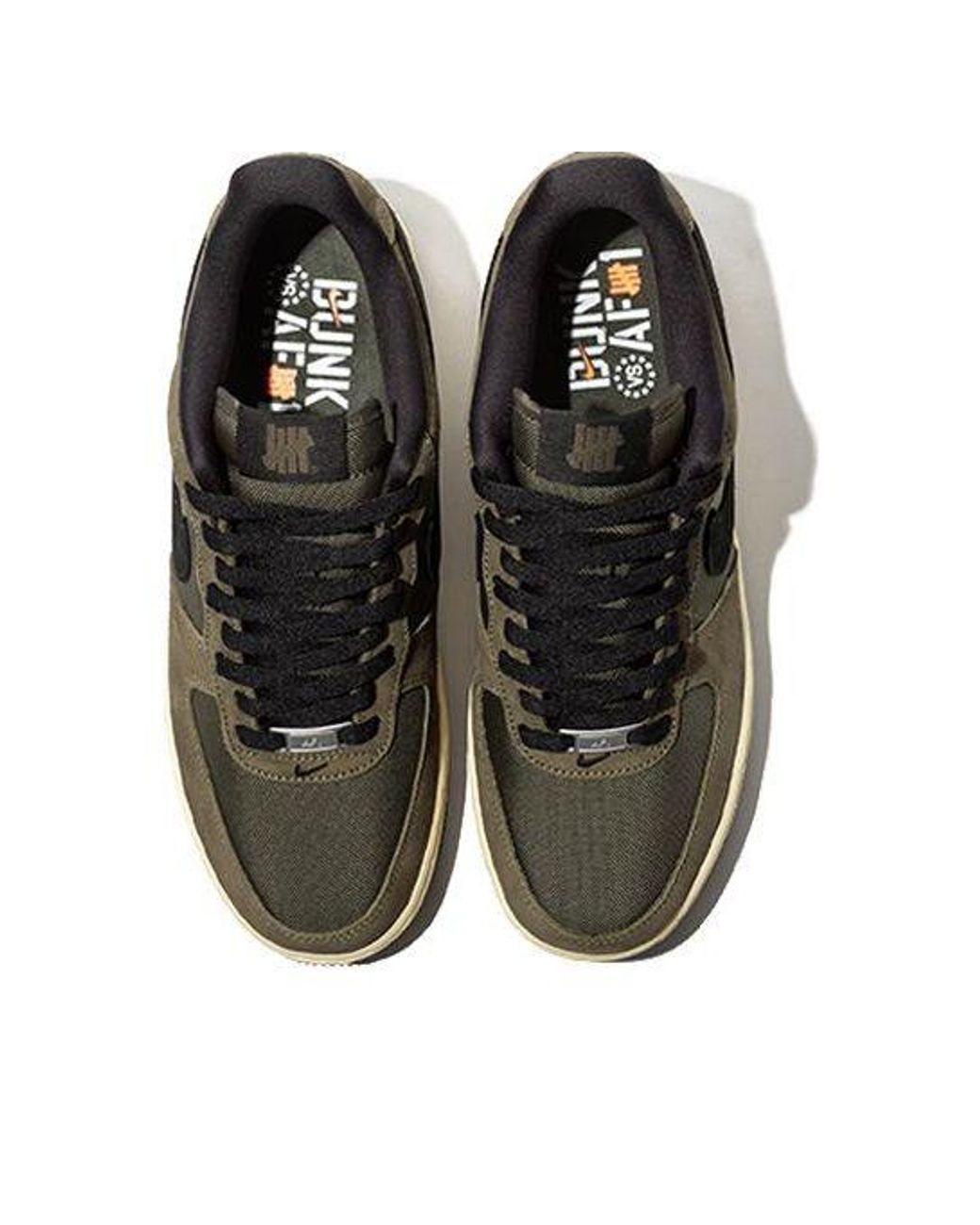 Nike Black X Undefeated Air Force 1 Low Sp 'Ballistic' for men