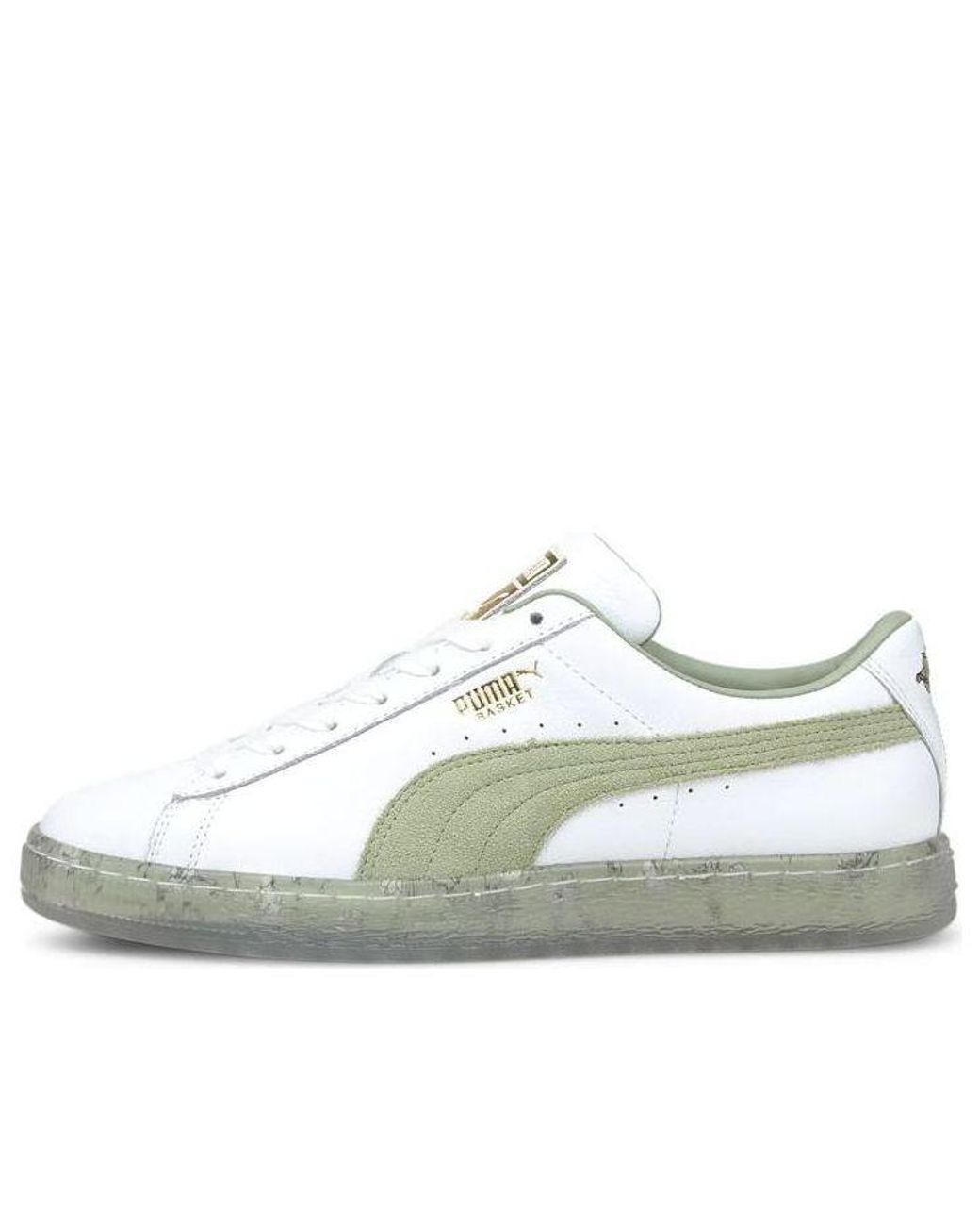 PUMA White (Wmns) Basket 'In Bloom