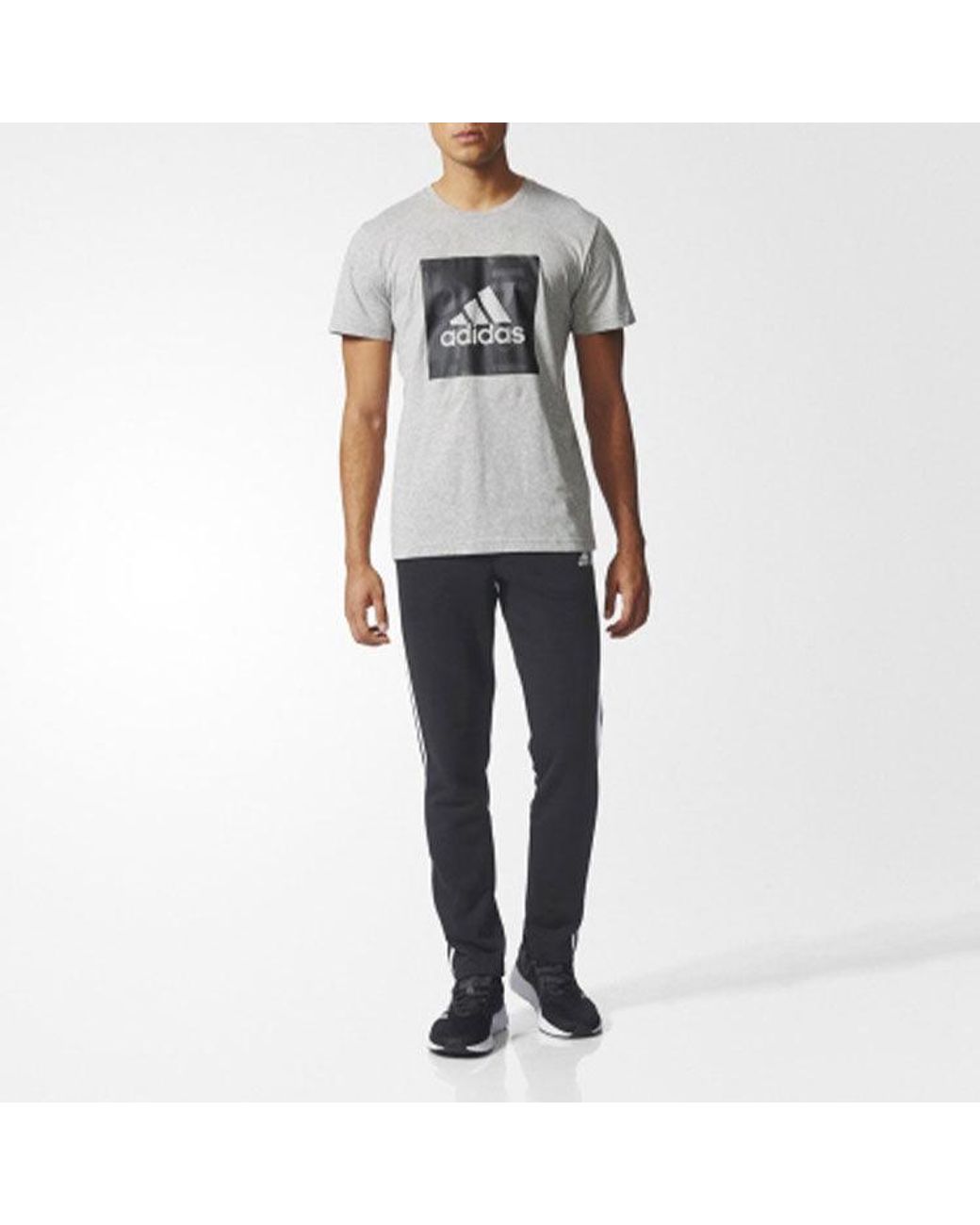 Adidas Black Classical Sports Trousers for men