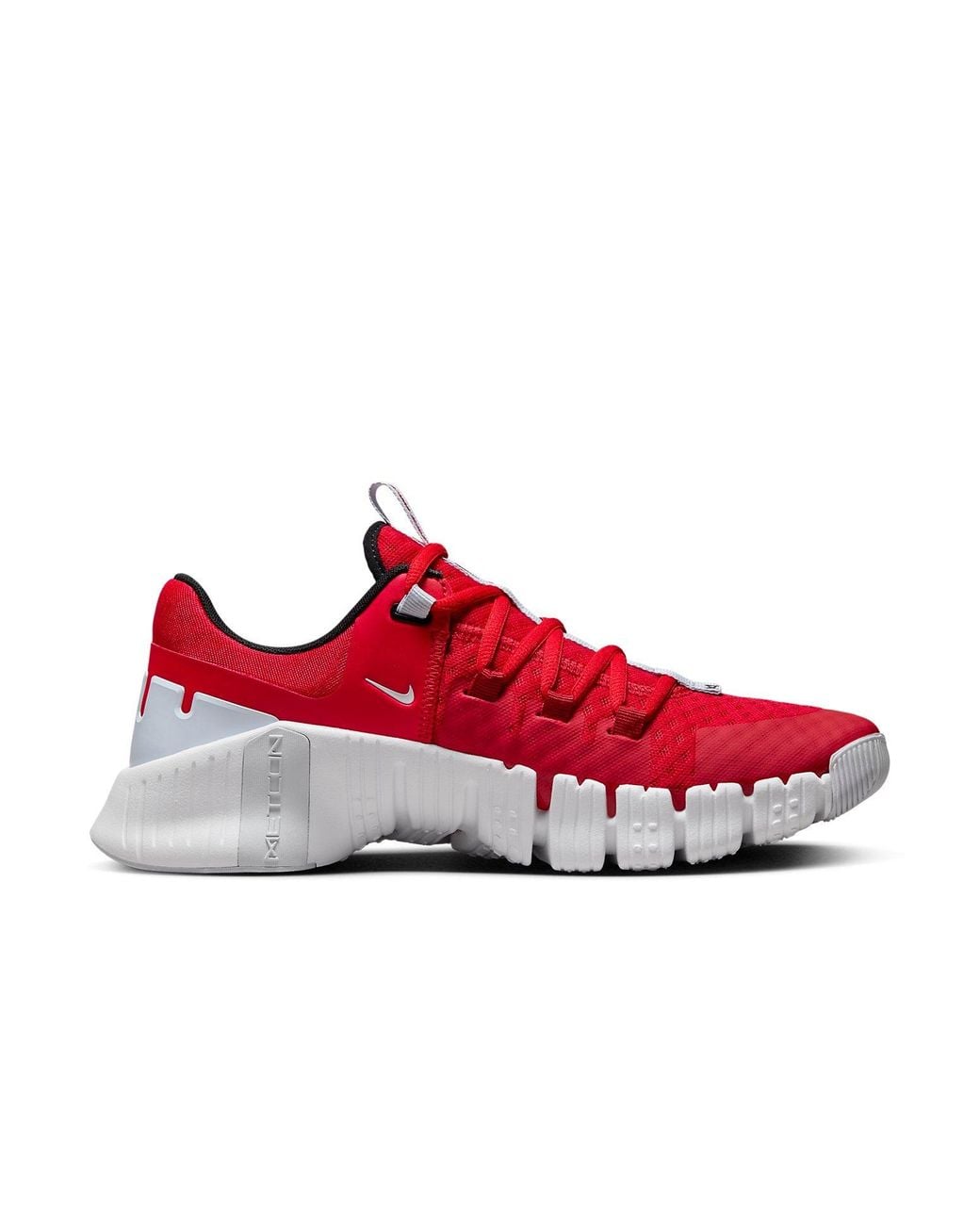 Nike Red Free Metcon 5 Workout Shoes for men
