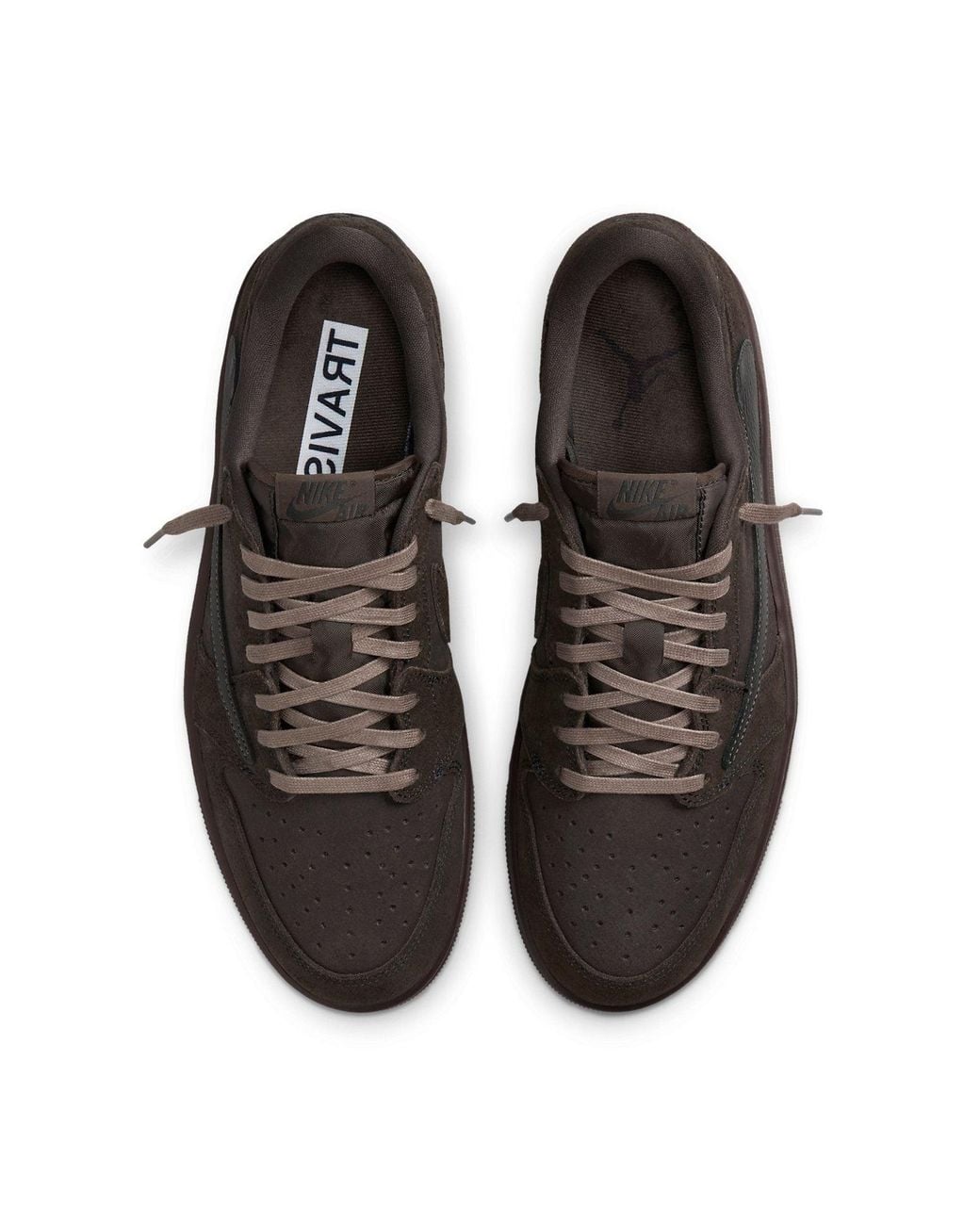 Nike Black X Travis Scott Air 1 Low Sneakers for men