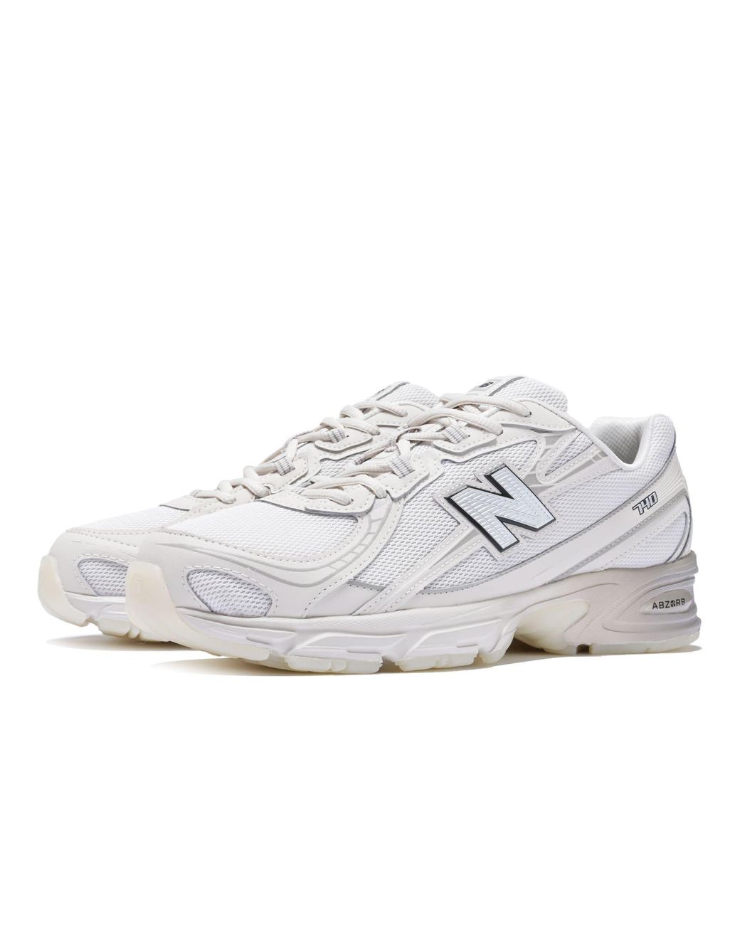 New Balance White 740 'Moonbeam Arid Stone' for men