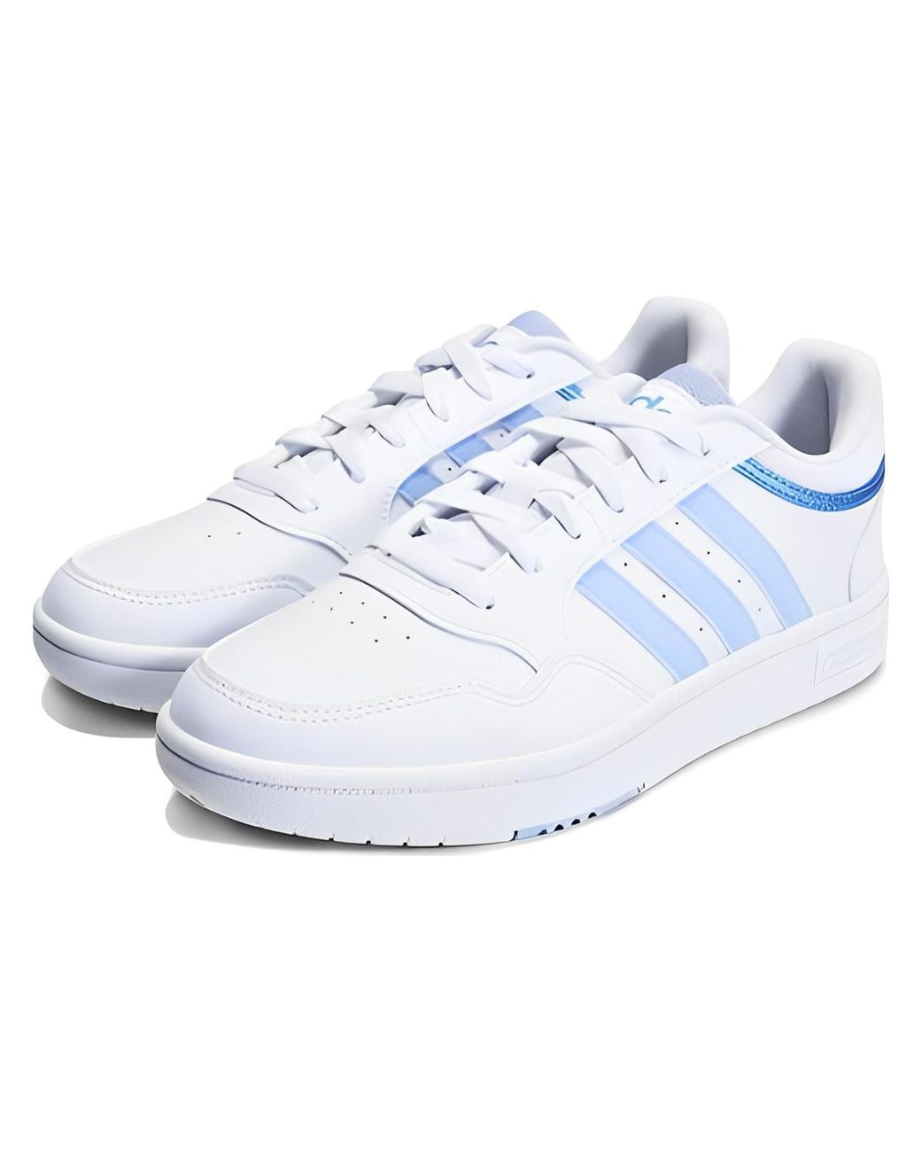 Adidas Blue (Wmns) Hoops 3.0 Lifestyle Basketball Shoes Dawn'