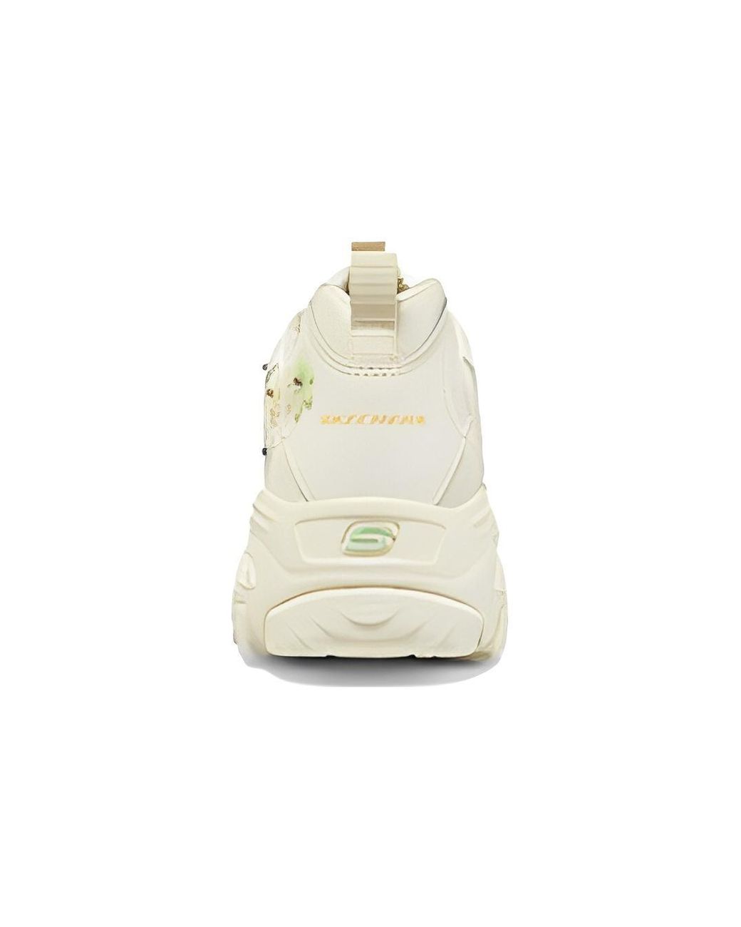 Skechers White (Wmns) D'Lites 1.0 'Cream'