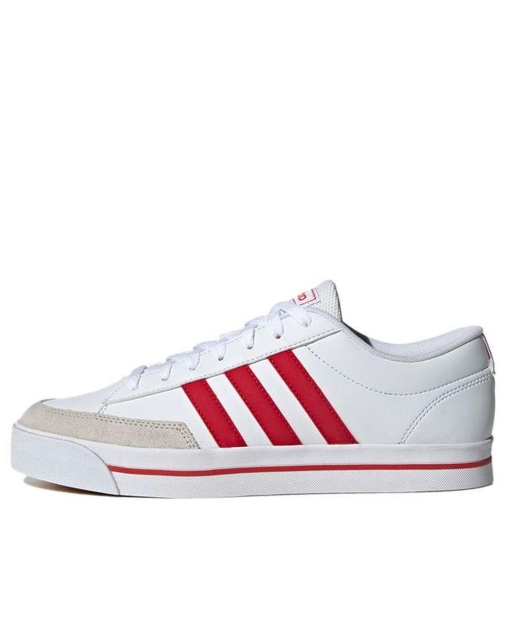Adidas Neo Retrovulc White/red for Men | Lyst