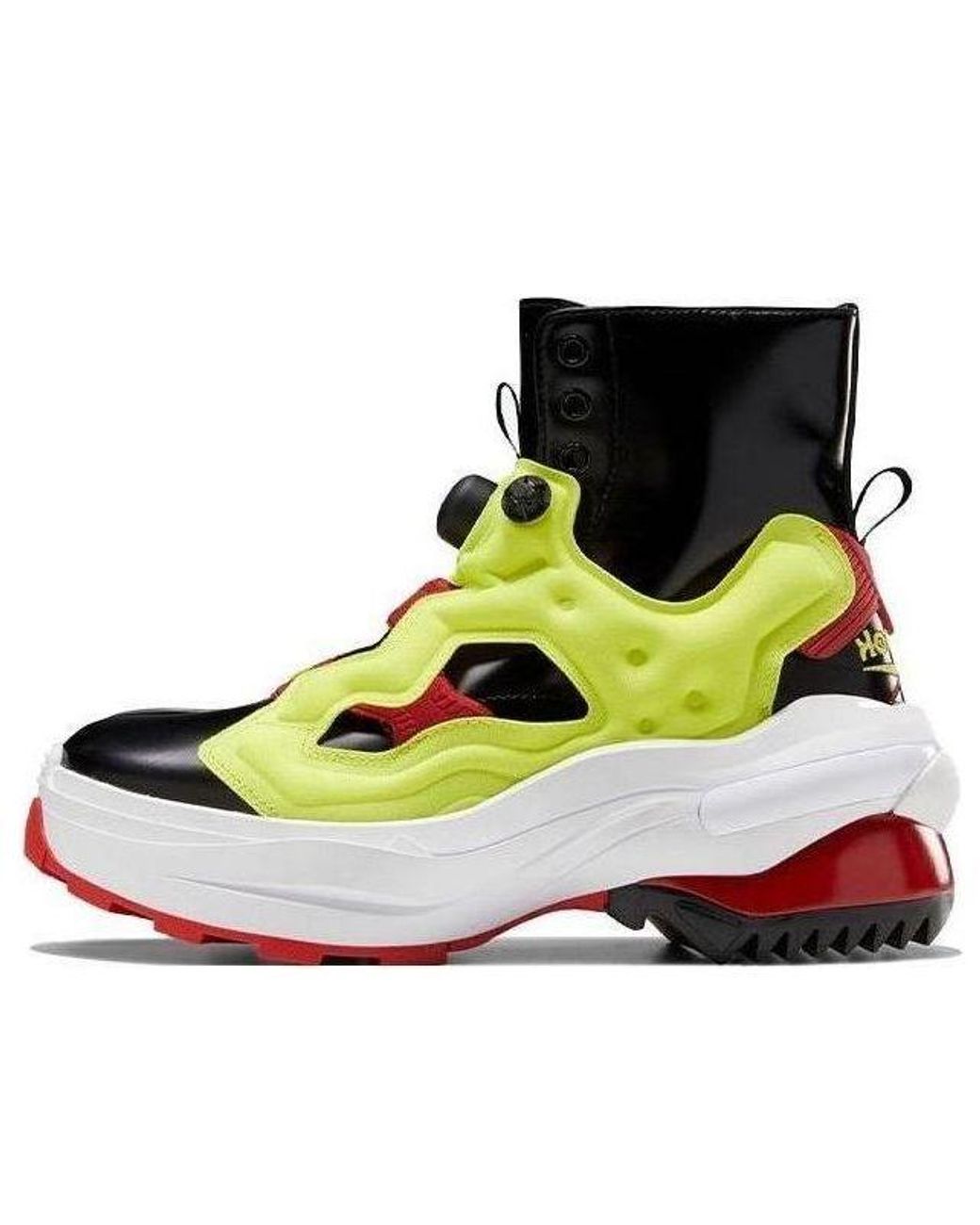 Reebok Maison Margiela X Instapump Fury Tabi in Black | Lyst UK