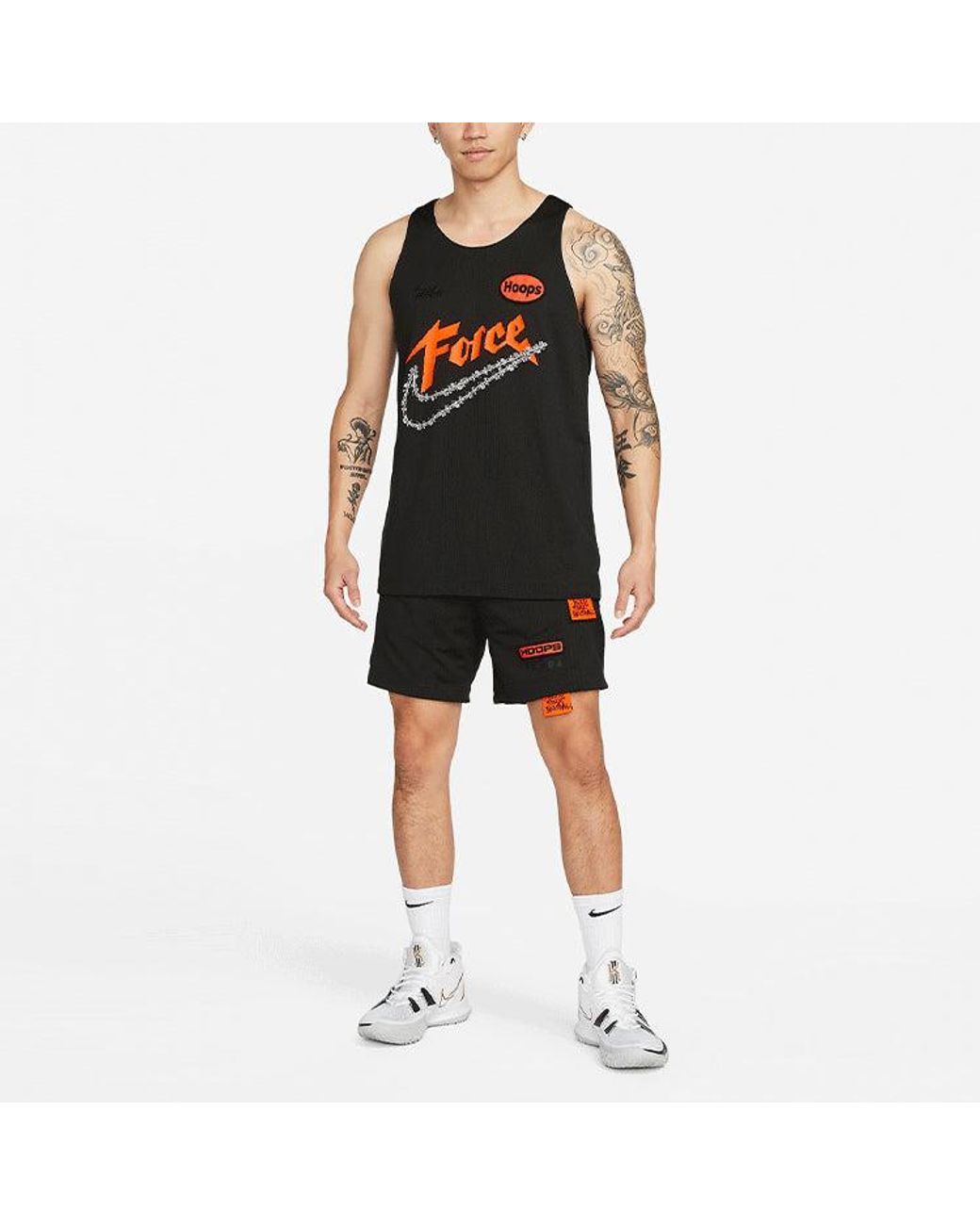Nike Blue Sports Creative Printing Running Basketball Jersey/Vest for men