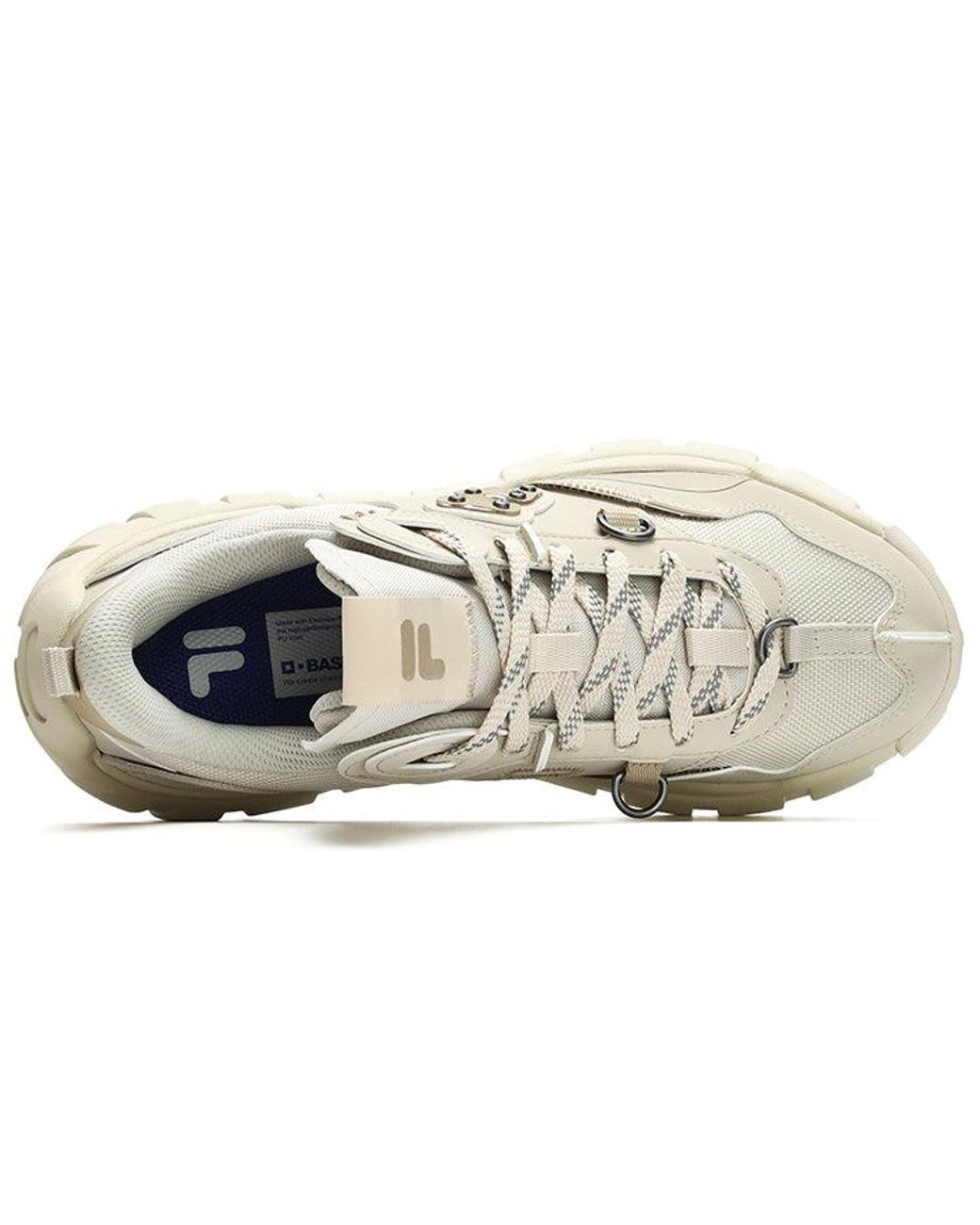 Fila White (Wmns) Bone Sneakers