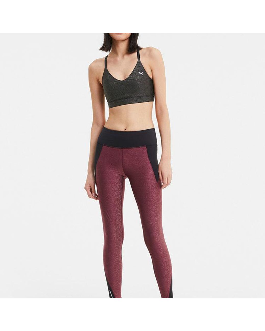 PUMA Black (Wmns) Low Impact Strappy Training Bra