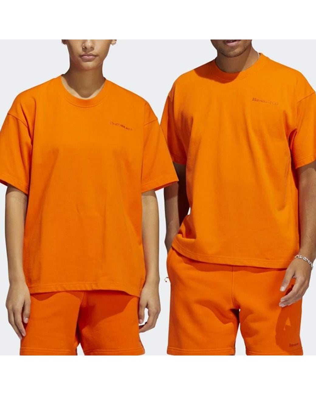 Adidas Orange X Pharrell Basic Sports T-Shirt