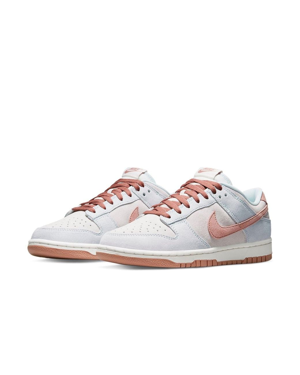 Nike White Dunk Low Premium 'Fossil Rose' for men
