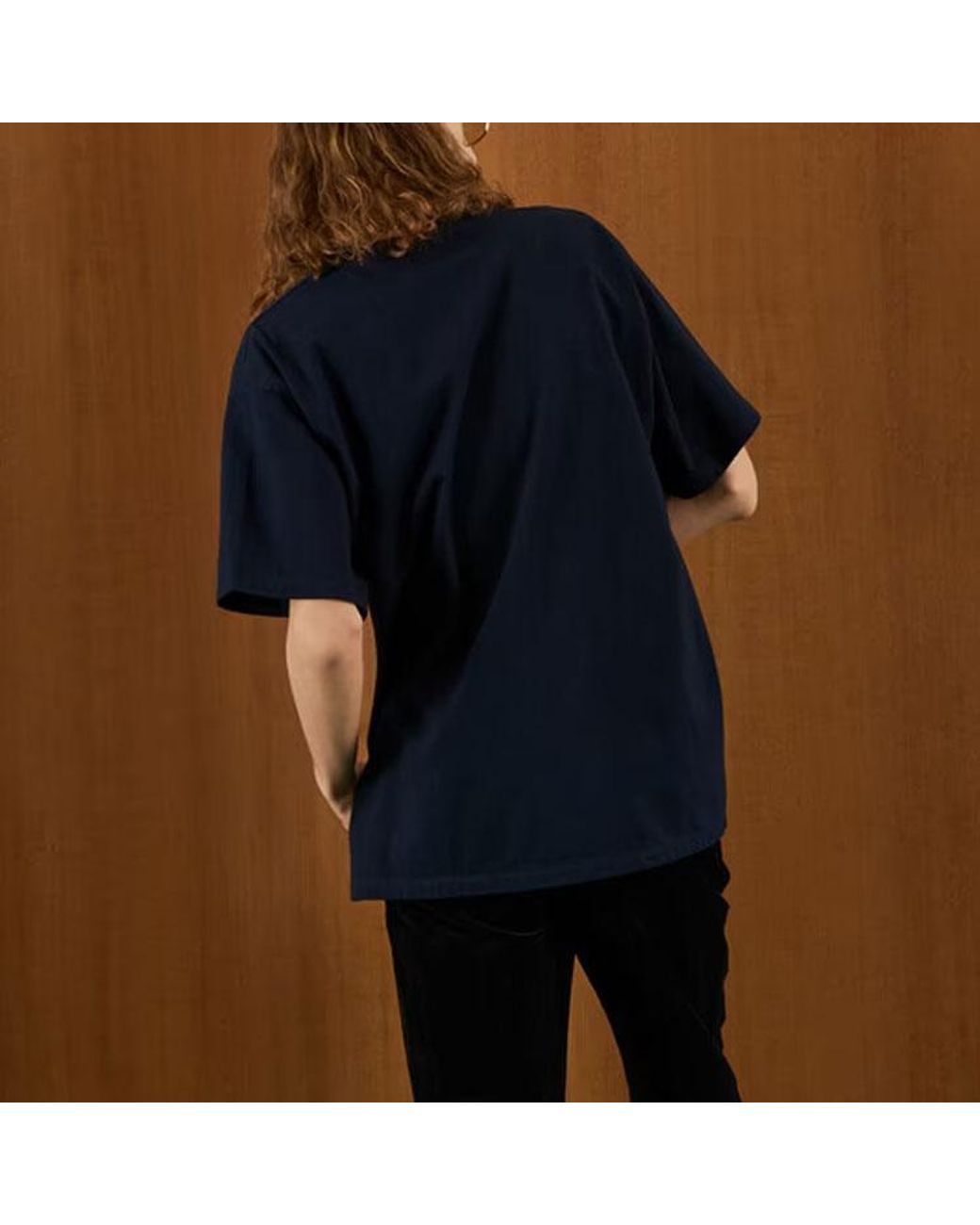 Gucci Blue Cotton Jersey 'Gucci Firenze 1921' T-Shirt for men