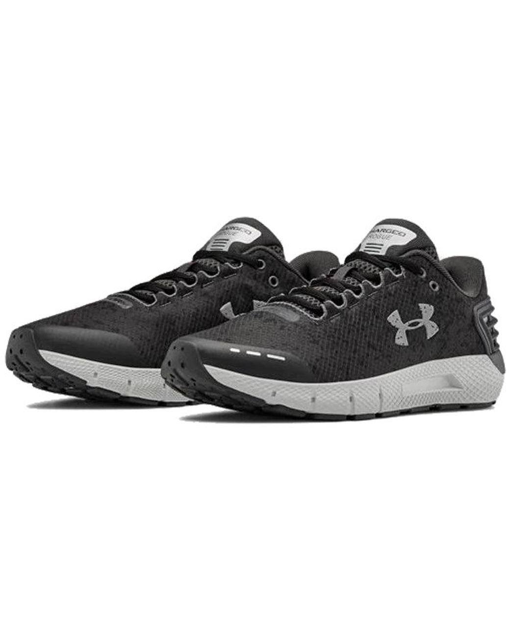 Under Armour Black Charged Rogue Storm Running Shoes for men