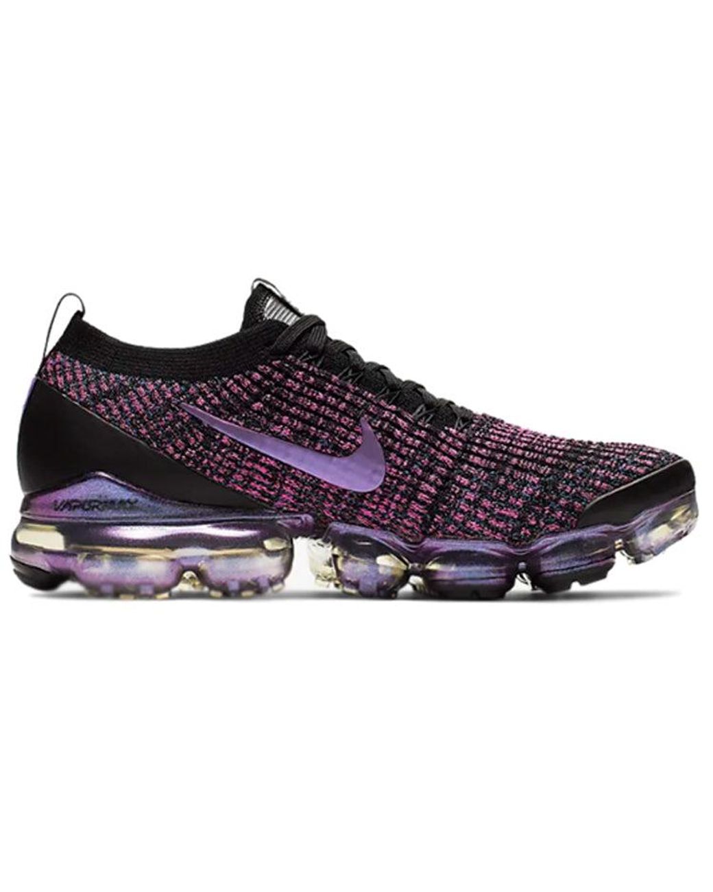 Nike Purple Air Vapormax Flyknit 3 'Laser Fuchsia' for men