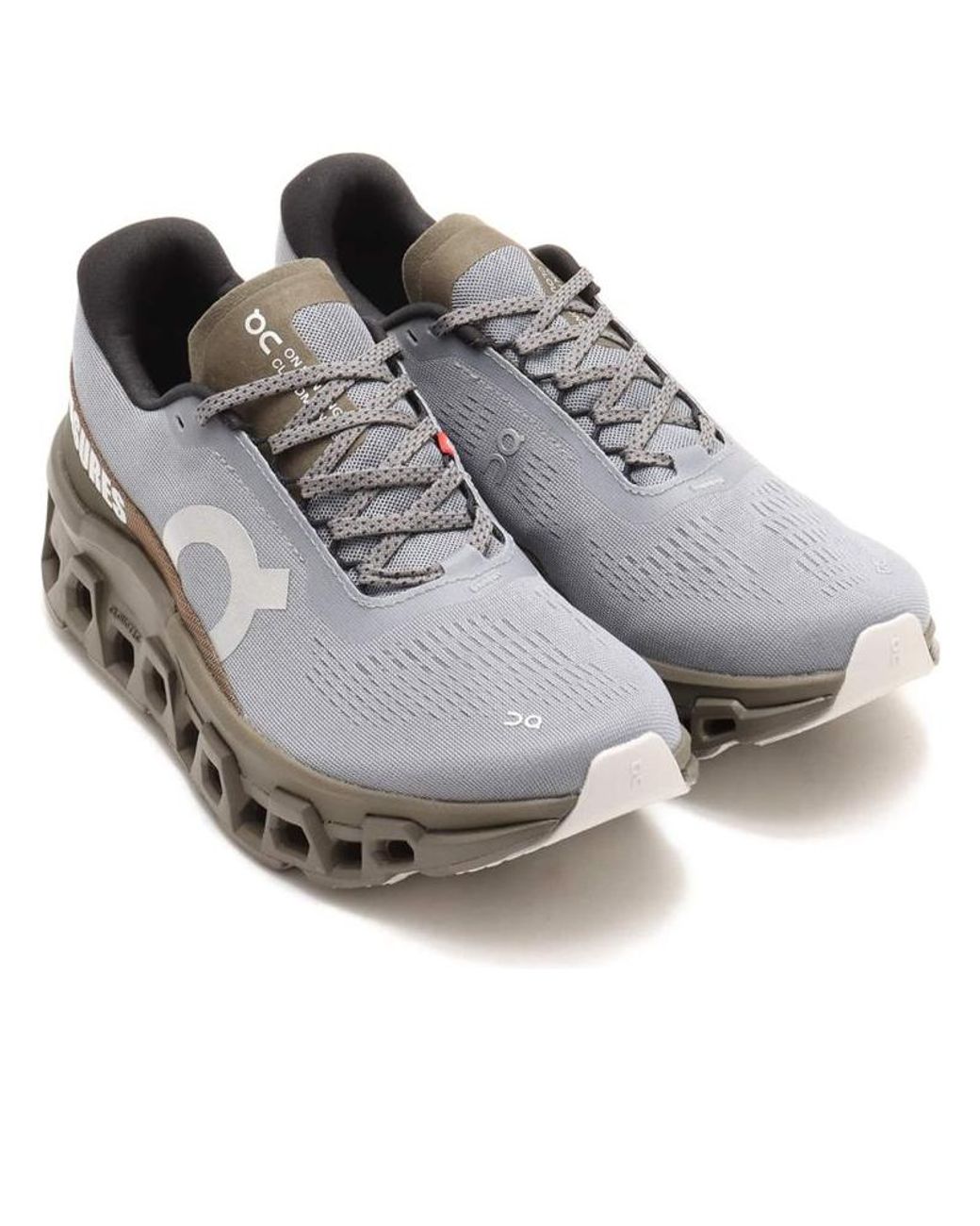 On Shoes Brown X Pleasures X The Loop Cloudmonster 2