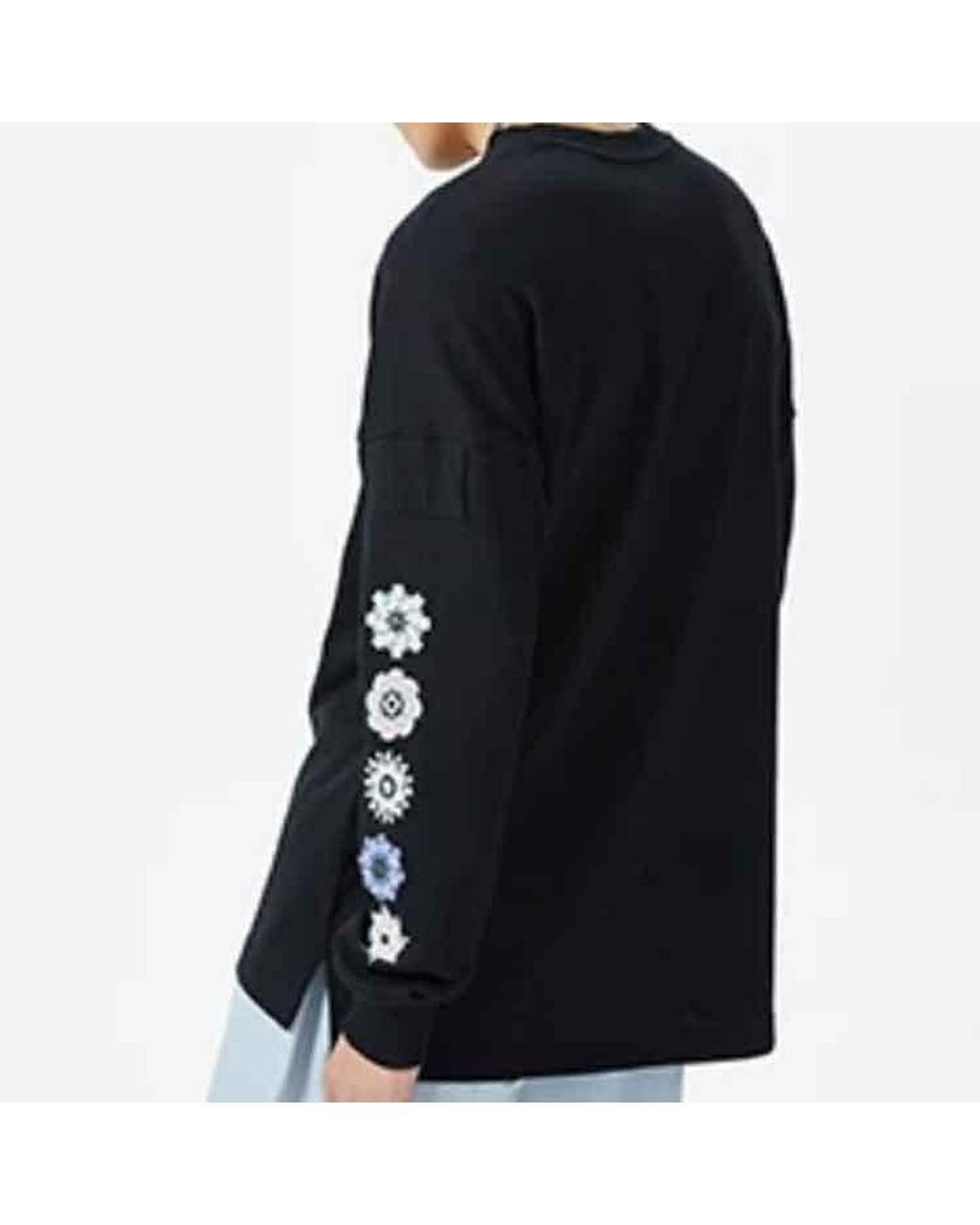 Li-ning Blue Jon Burgerman Badfive Tee for men