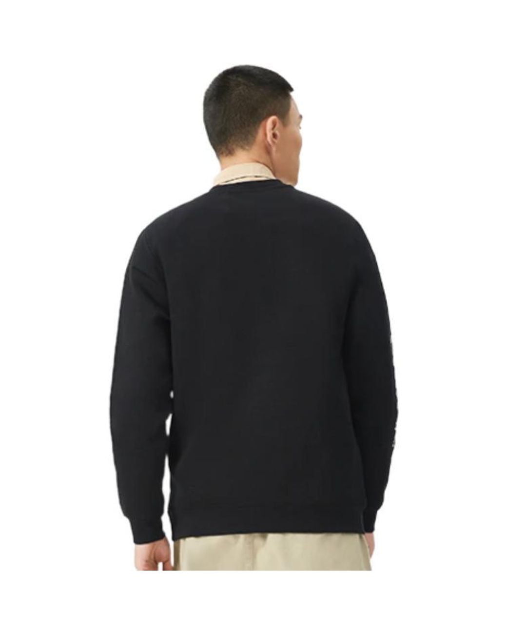 Li-ning Blue Badfive Sports Basketball Round Neck Pullover for men