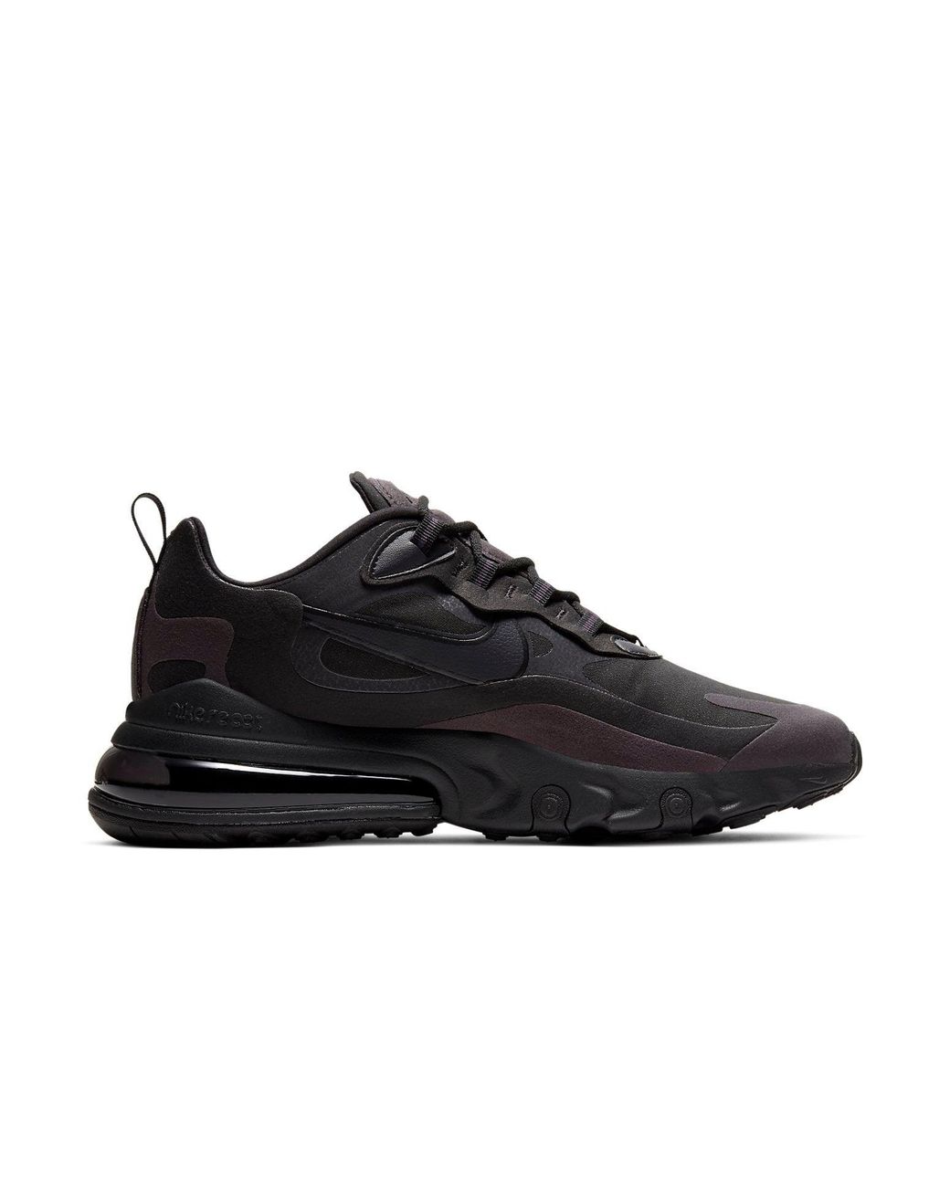 Nike Black Air Max 270 React Oil' for men