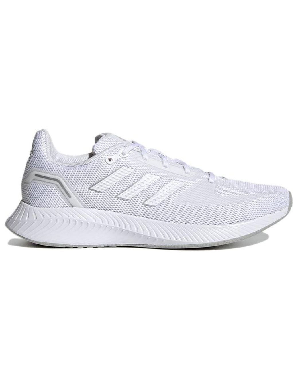 Adidas White (Wmns) Runfalcon 2.0 Metallic'