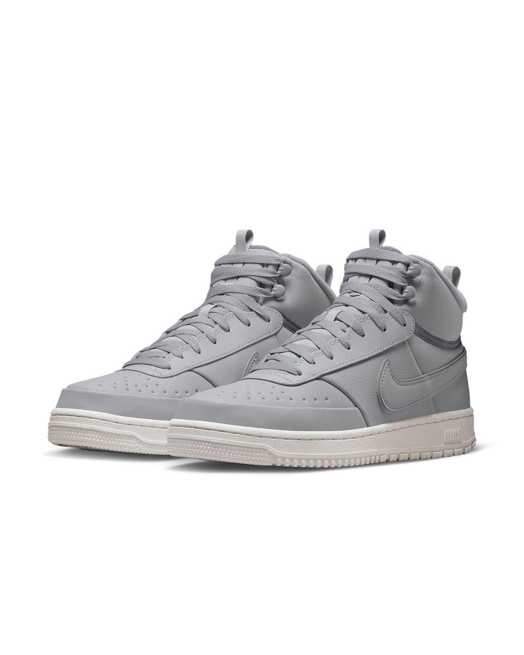 Nike Gray Court Vision Mid Winter 'Wolf' for men