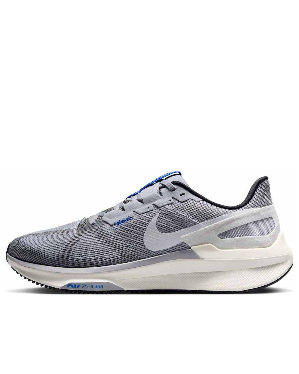 Nike Gray Air Zoom Structure 25 Shoes for men
