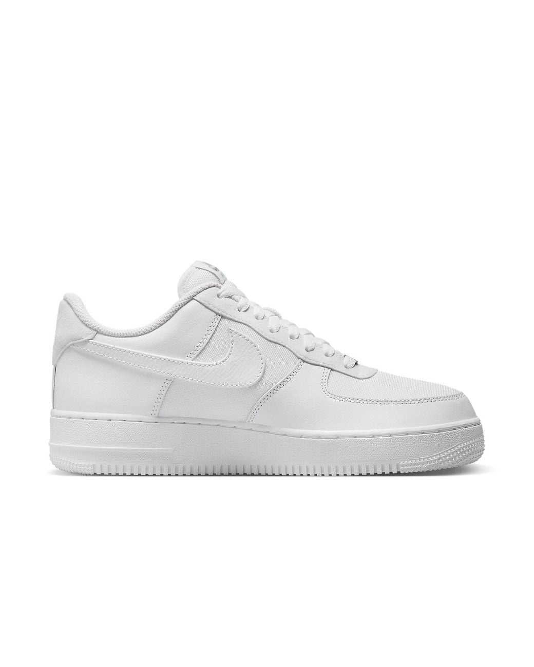 Nike White Air Force 1 '07 Lv8 Metallic' for men