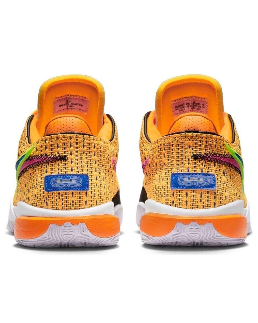 Nike Orange Lebron 20 'James Gang' for men