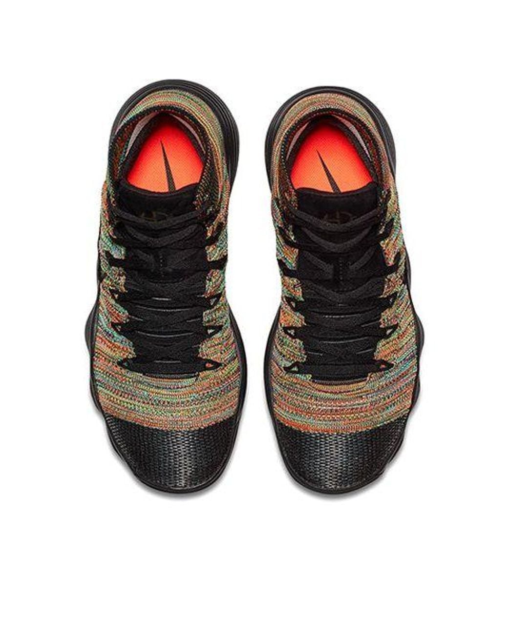 Nike Black Hyperdunk 2017 Flyknit 'Multi-Color' for men