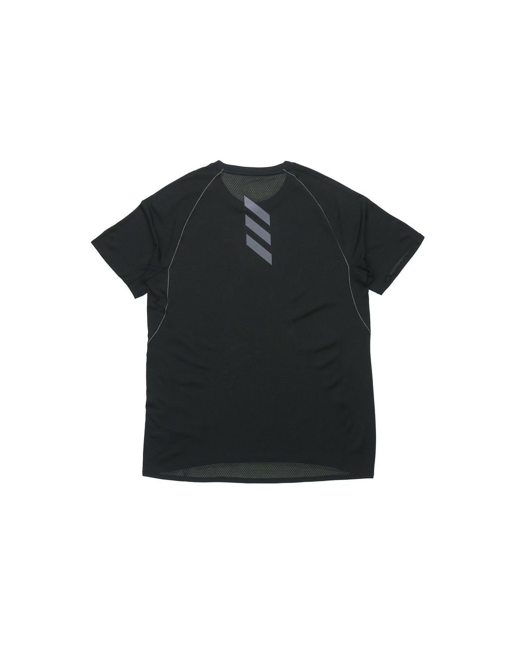 Adidas Black Adi Runner Tee Running Sports Short Sleeve for men