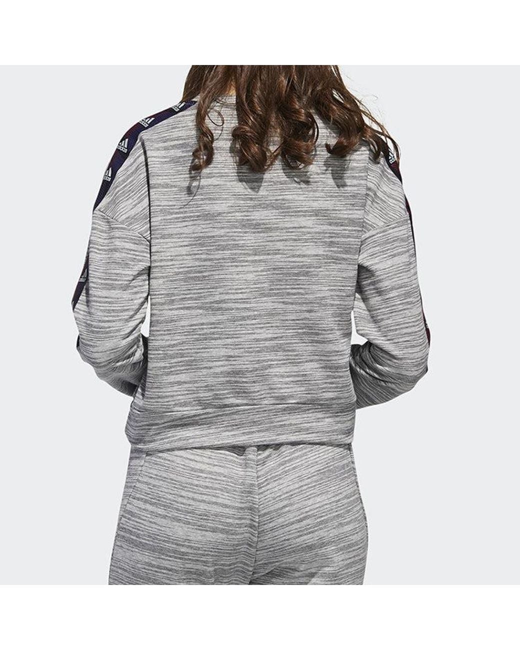 Adidas Gray (Wmns) Short Round Turtleneck Jersey Light