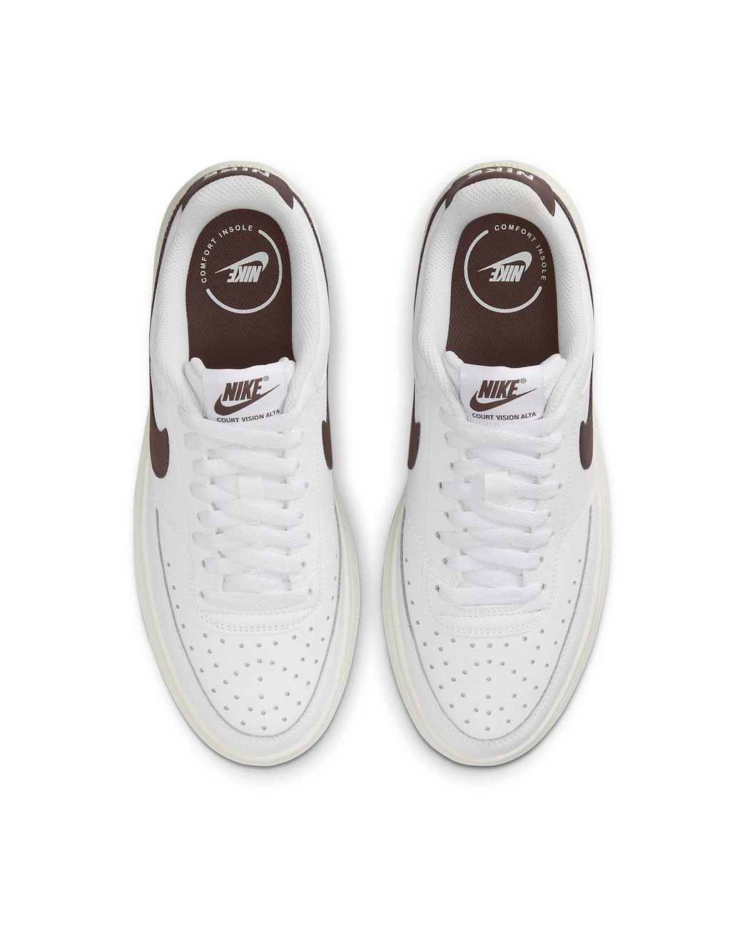 Nike White (Wmns) Court Vision Alta